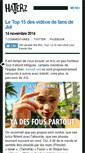 Mobile Screenshot of haterz.fr